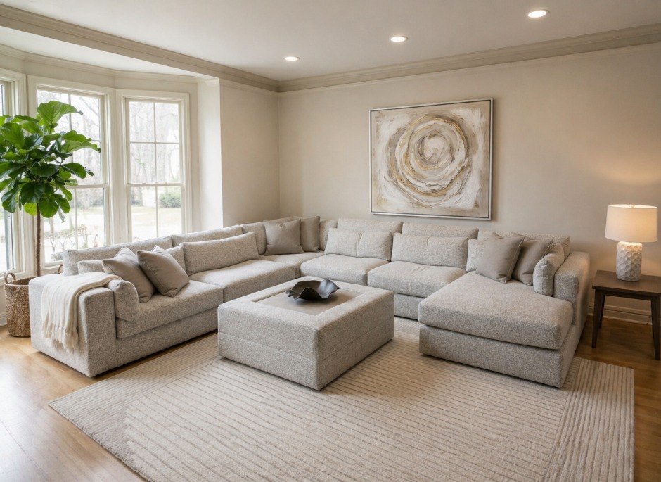 Stonecroft Manor 6-Piece Sectional with Chaise thumbnail