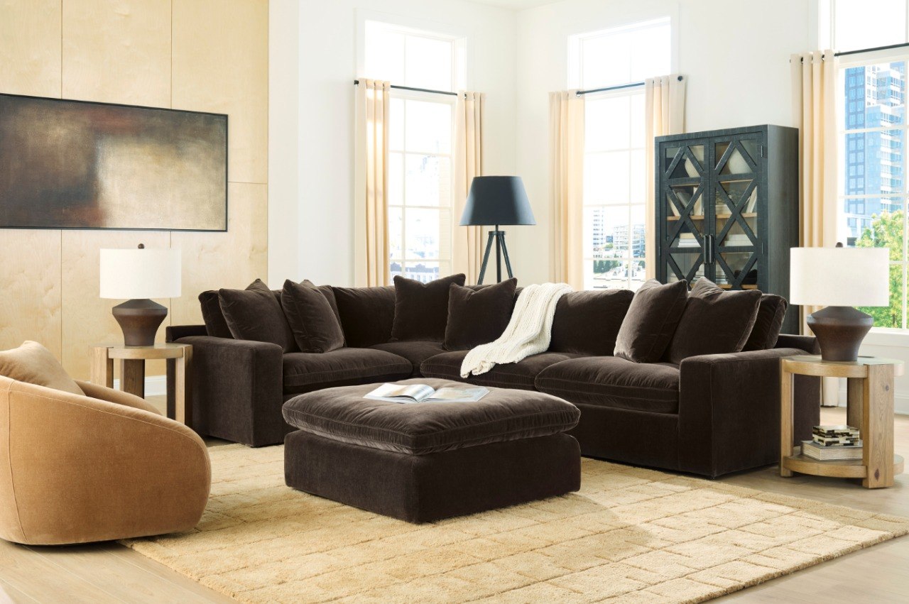 Maxton Heights 4-Piece Sectional view 3